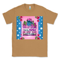 Toasted Coconut ohana means family stitch Classic Tee - Zillion Design Studio