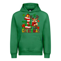 Emerald my first christmas reindeer Urban Hoodie - MaliasSmallBusiness