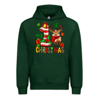 Forest Green my first christmas reindeer Urban Hoodie - MaliasSmallBusiness