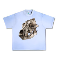 Grape Ice Wolf skull Urban Heavy Tee - RanaPortraitStore