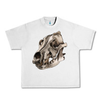 Lunar Rock Wolf skull Urban Heavy Tee - RanaPortraitStore