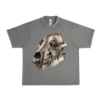 Tornado Wolf skull Urban Heavy Tee - RanaPortraitStore