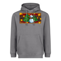 Storm christmas tree with snowman Heavyweight Hoodie - AdoDesignShop