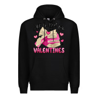 Black all booked for valentines Premium Hoodie - MaliasSmallBusiness