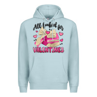 Blue Mist all booked for valentines Premium Hoodie - MaliasSmallBusiness