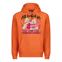 Carrot all booked for valentines Premium Hoodie - MaliasSmallBusiness