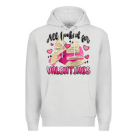 Dove Grey all booked for valentines Premium Hoodie - MaliasSmallBusiness