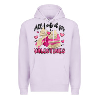 Lilac all booked for valentines Premium Hoodie - MaliasSmallBusiness