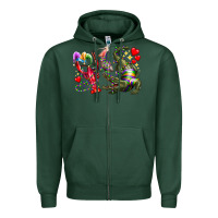 Sports Green mardi gras Zipper Hoodie - RacoonDesign