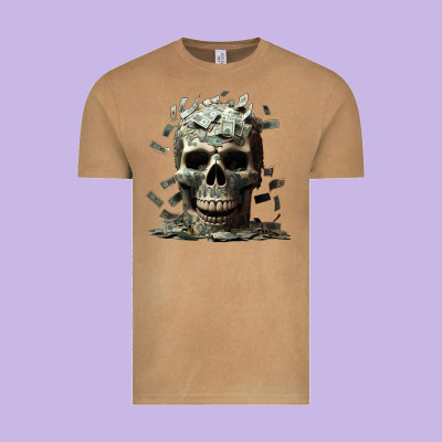 Bad Money Vintage Tee Designed By Unal Design