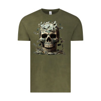 Vintage Olive bad money Vintage Tee - Unal Design