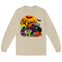 Mushroom halloween monster truck Long Sleeve Tee - Zillion Design Studio