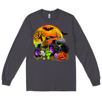 Smoke halloween monster truck Long Sleeve Tee - Zillion Design Studio