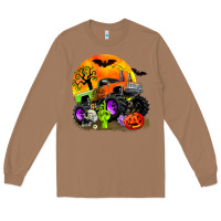 Toasted Coconut halloween monster truck Long Sleeve Tee - Zillion Design Studio