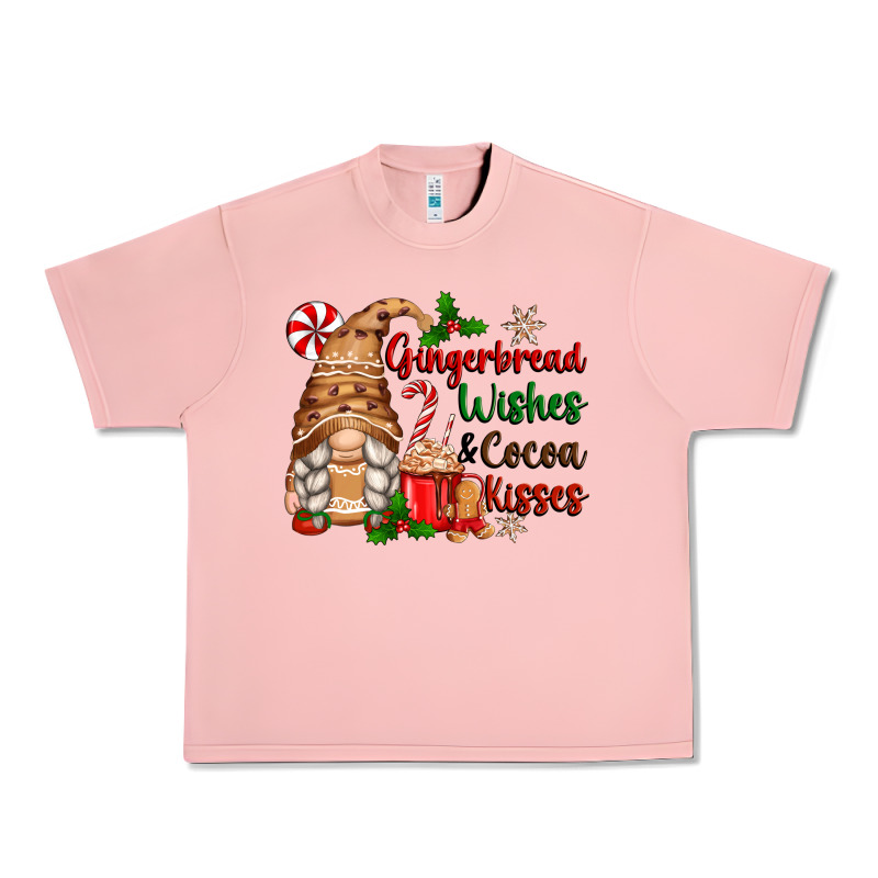 Gingerbread Wishes And Cocoa Kisses Urban Heavy Tee by Zillion Design Studio | Teevron