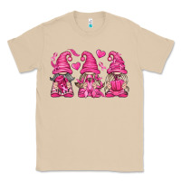 Mushroom Breast Cancer Gnomes Classic Tee - texasbilliewilder