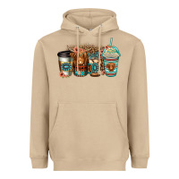 Mushroom serape floral longhaired cow coffee cups Heavyweight Hoodie - Jasminsmagicworld