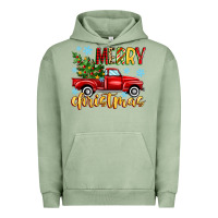 Merry Christmas Truck Urban Hoodie | Teevron