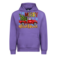 Tulip merry christmas truck Urban Hoodie - MaliasSmallBusiness