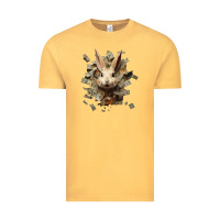 Vintage Mustard bad rabbit Vintage Tee - Unal Design