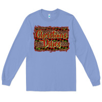 Colony Blue Christmas vibes Long Sleeve Tee - RanaPortraitStore