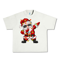 Pistachio dabbing santa with christmas lights Urban Heavy Tee - Zillion Design Studio