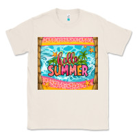 Natural hello summer Classic Tee - Zillion Design Studio