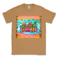 Toasted Coconut hello summer Classic Tee - Zillion Design Studio