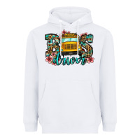 White school bus driver Heavyweight Hoodie - Jasminsmagicworld