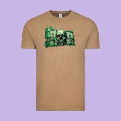 Money Vintage Tee Designed By Unal Design
