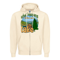Sandshell what happens at the lake stays at the lake Zipper Hoodie - HRA Design Shop