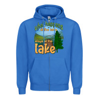 True Royal what happens at the lake stays at the lake Zipper Hoodie - HRA Design Shop