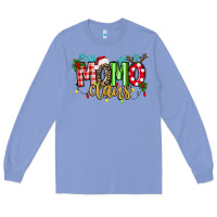 Colony Blue Momo Claus Long Sleeve Tee - texasbilliewilder