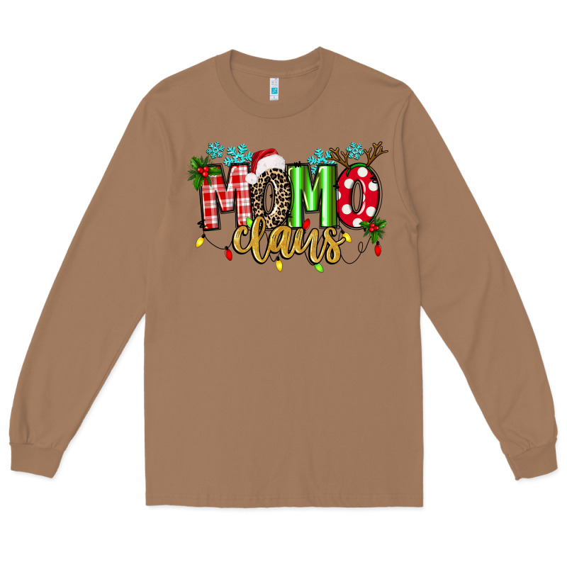 Momo Claus Long Sleeve Tee by texasbilliewilder | Teevron