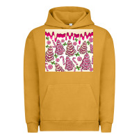 Pigment Peanut Butter pink christmas tree cakes Urban Hoodie - MaliasSmallBusiness