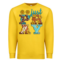Lemon just pray western sunflowers Premium Sweatshirt - AdoDesignShop