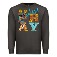 Smoke just pray western sunflowers Premium Sweatshirt - AdoDesignShop