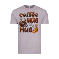 Vintage Zinc coffee is a hug in a mug Vintage Tee - BarkalooDesign