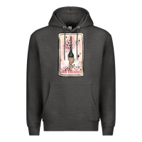 Charcoal Heather hair stylist Premium Hoodie - MaliasSmallBusiness