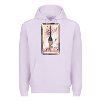Lilac hair stylist Premium Hoodie - MaliasSmallBusiness