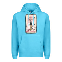 Ocean Blue hair stylist Premium Hoodie - MaliasSmallBusiness
