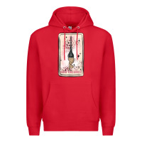 Red hair stylist Premium Hoodie - MaliasSmallBusiness