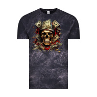 Cloud Black bad money Vintage Tee - Unal Design