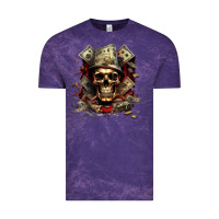 Cloud Purple bad money Vintage Tee - Unal Design