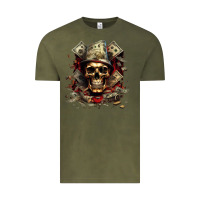 Vintage Olive bad money Vintage Tee - Unal Design