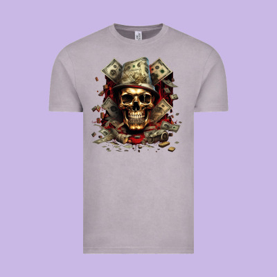 Bad Money Vintage Tee Designed By Unal Design