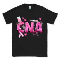 Black Breast Cancer CNA Certified Nursing Assistant Classic Tee - texasbilliewilder