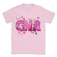 Bubblegum Pink Breast Cancer CNA Certified Nursing Assistant Classic Tee - texasbilliewilder