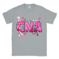 Heather Grey Breast Cancer CNA Certified Nursing Assistant Classic Tee - texasbilliewilder