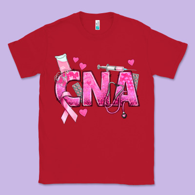 Breast Cancer Cna Certified Nursing Assistant Classic Tee Designed By Texasbilliewilder